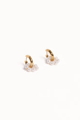 Cheri Earrings - Gold/Pearl