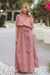 Delilah Set - Geo Print