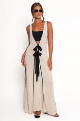 Draco Midi Dress - Cream