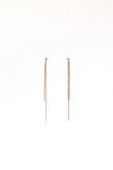 Genevieve Drop Earrings - Gold
