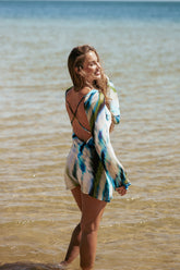 Kimber Mini Dress - Mirage Print