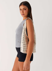 Rocky Shoulder Bag - Ivory
