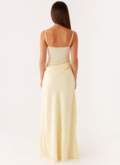 Romy Maxi Dress - Yellow