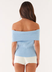 Rosen Knit Top - Blue