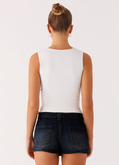 Rosier Top - White