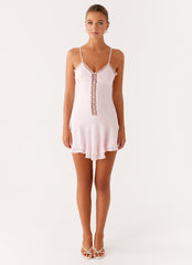 Roya Mini Dress - Pink