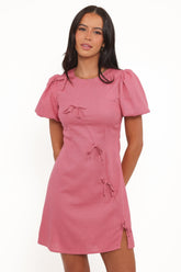 Ruthie Mini Dress - Rose