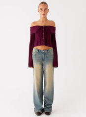 San Diego Straight Leg Jeans - Blue Wash