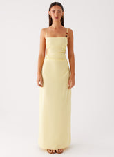 Selah Maxi Dress - Yellow