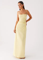 Selah Maxi Dress - Yellow