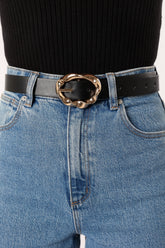 Serena Belt - Black Gold