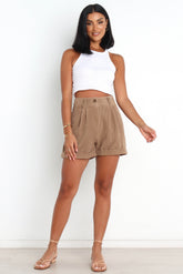 Talaren Shorts - Brown