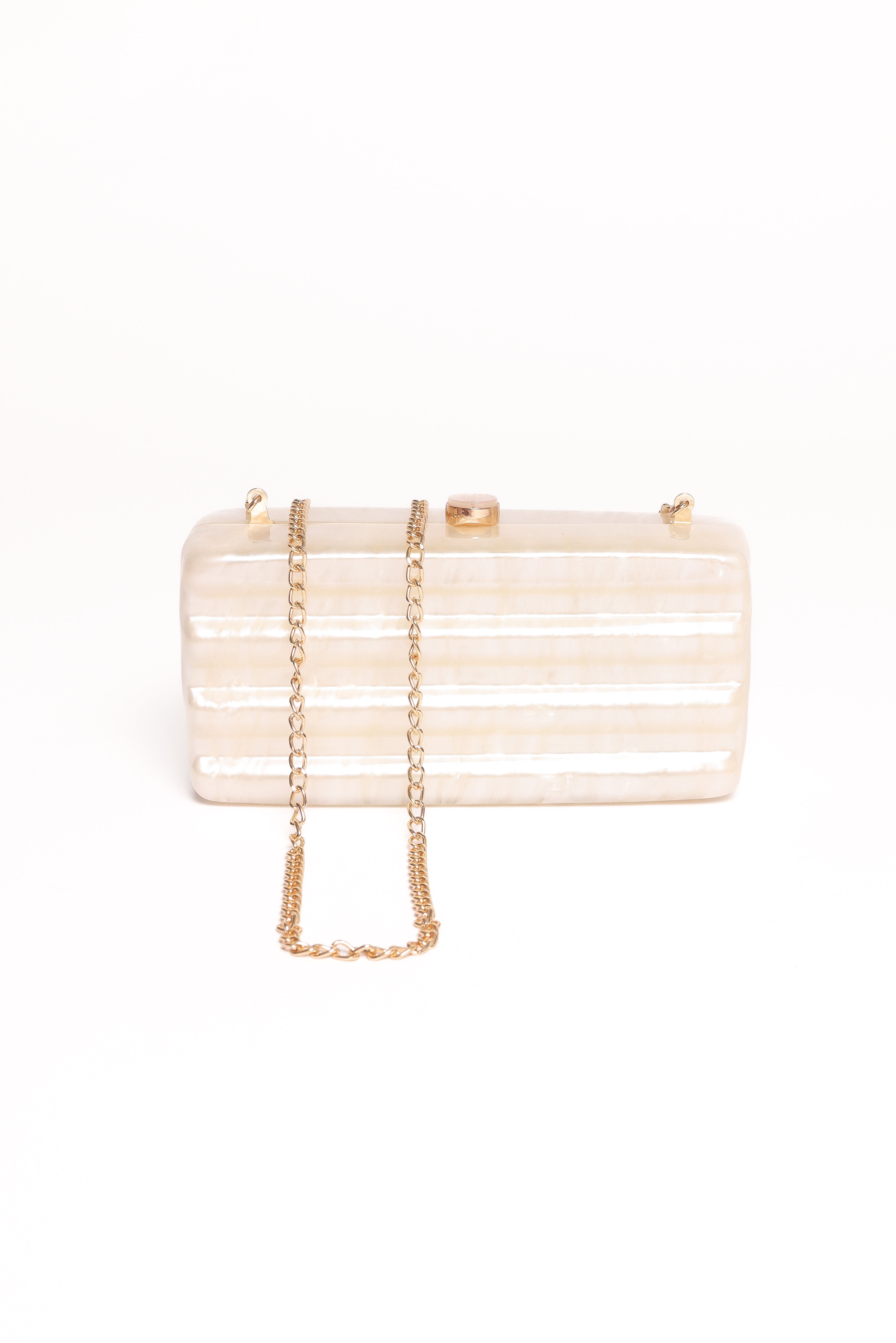 Helena Clutch - Pearl