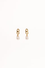 Tallulah Earrings - Gold/Pearl