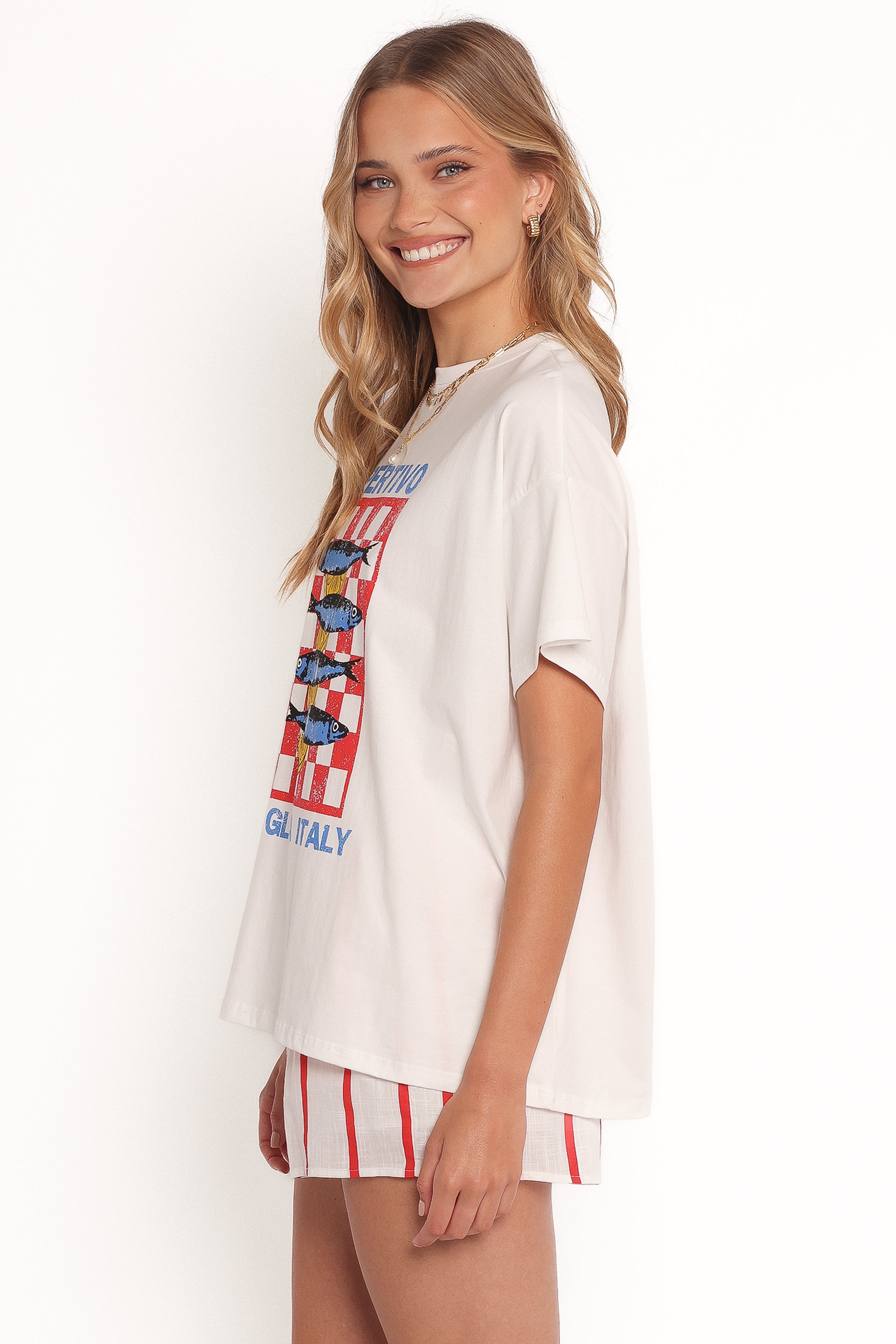 Aperitivo Tee Set - White Red Aperitivo