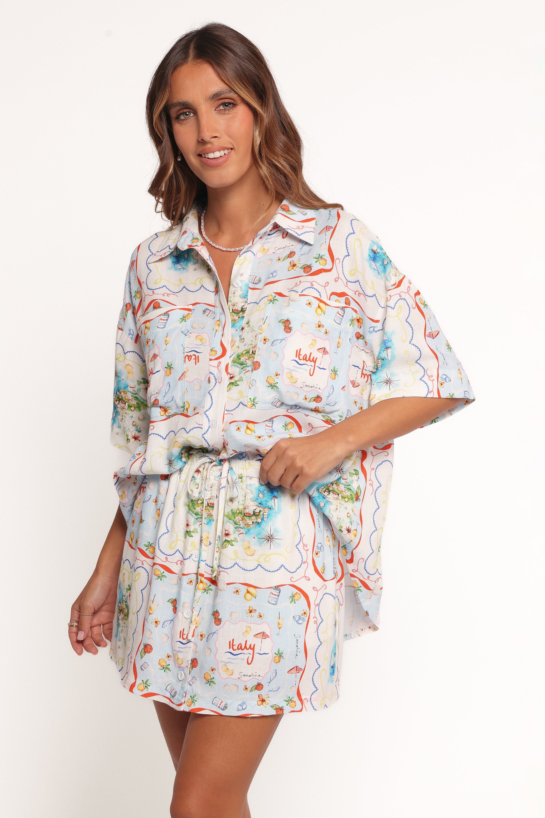 Abella Short Sleeve Shirt - Lucia