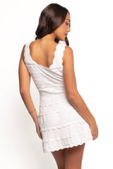 Acacia Mini Dress - Off White