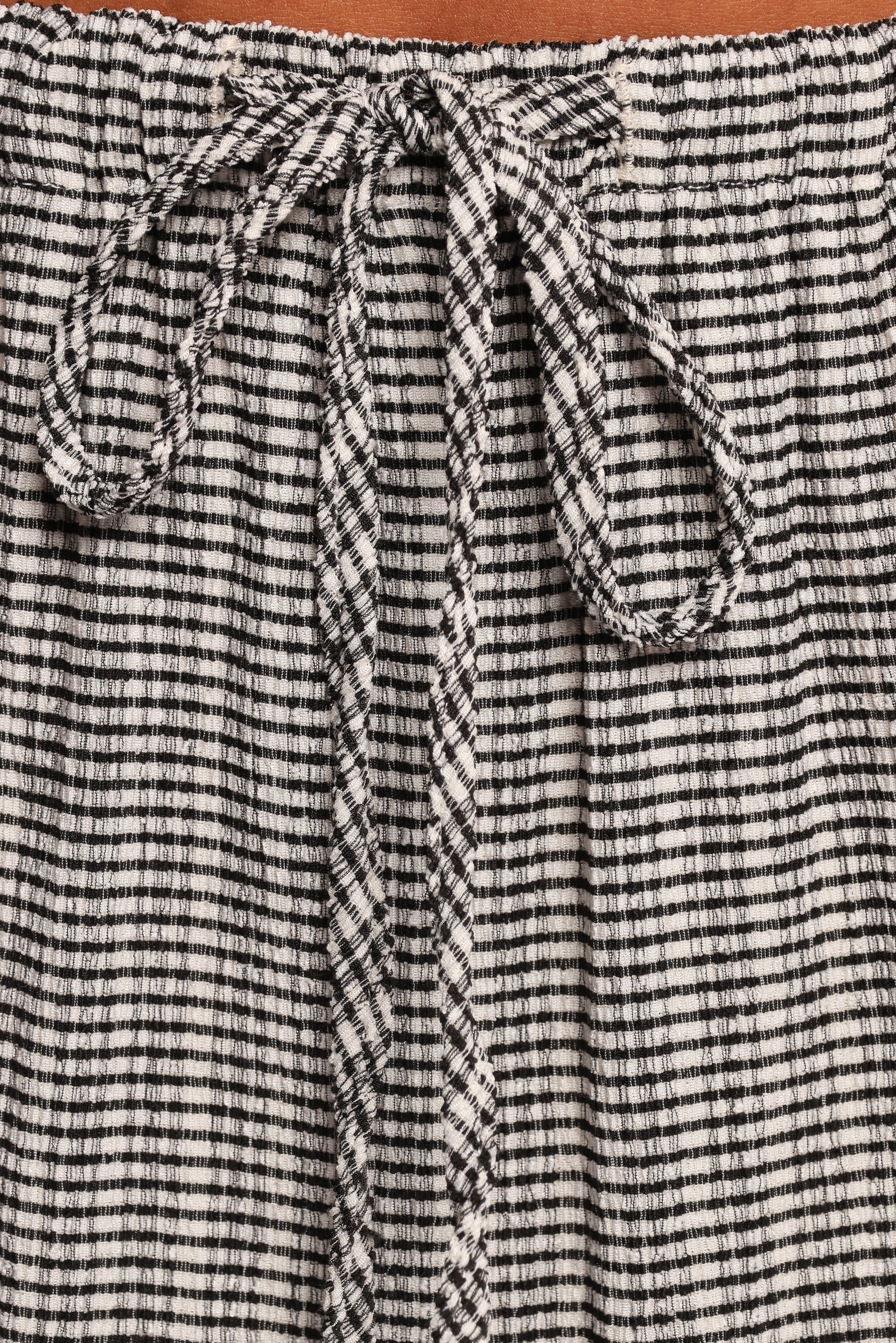 Afton Pant - Black White