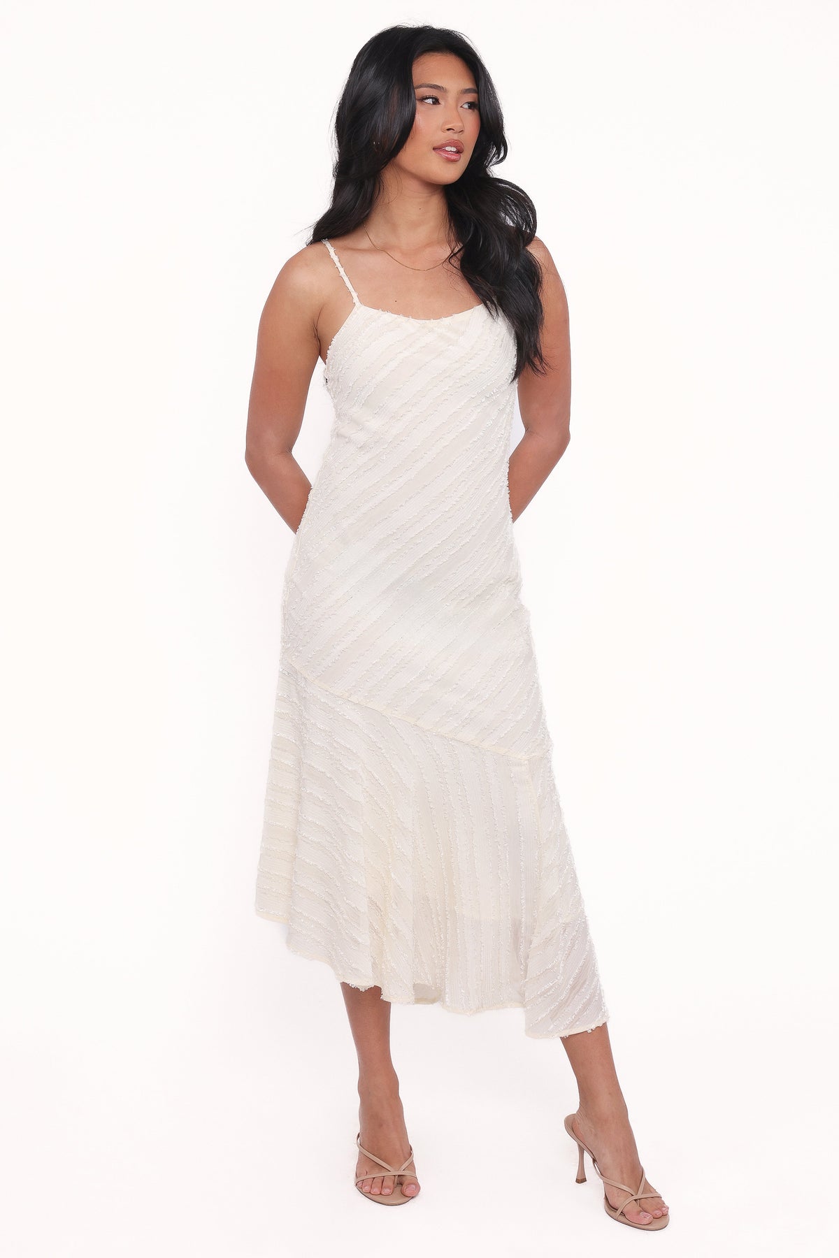 Aileen Midi Dress - Cream