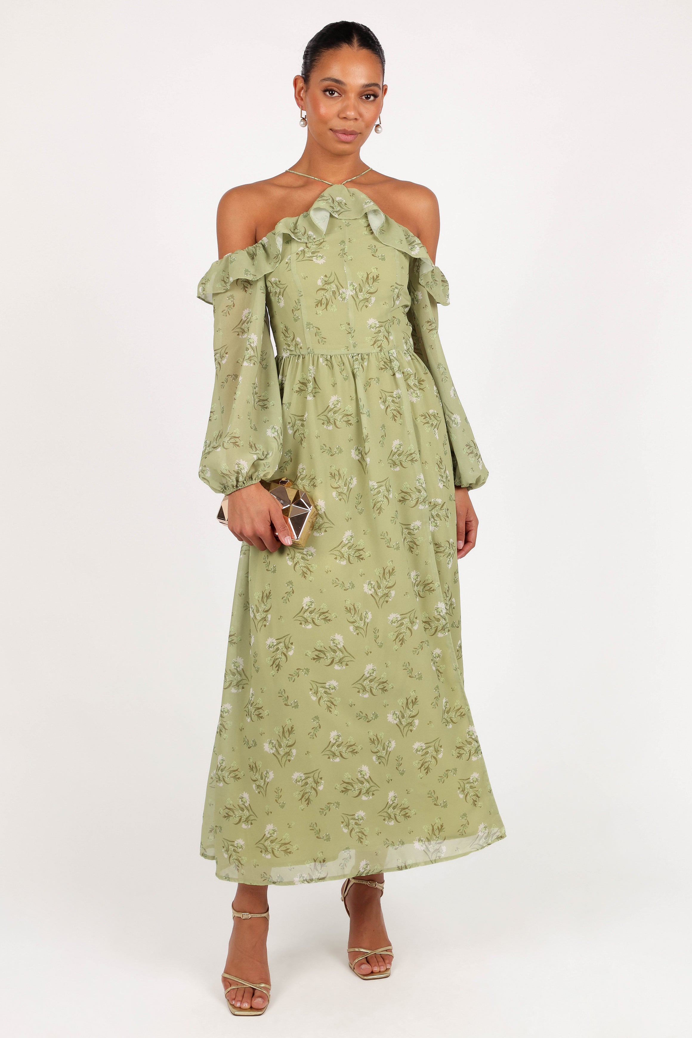 Alina Maxi Dress - Sage Botanica