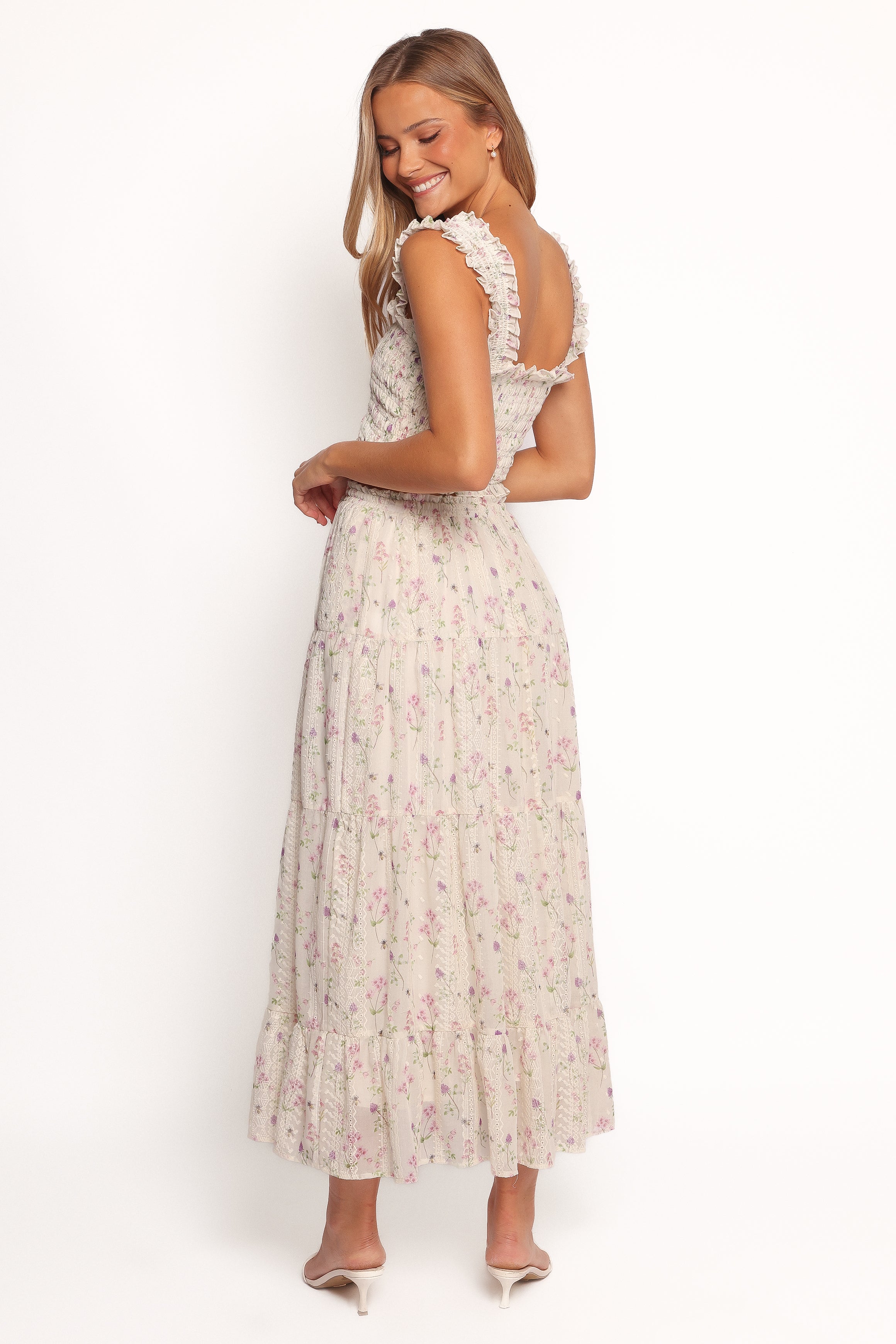 Amberlyn Maxi Skirt - Pink Floral