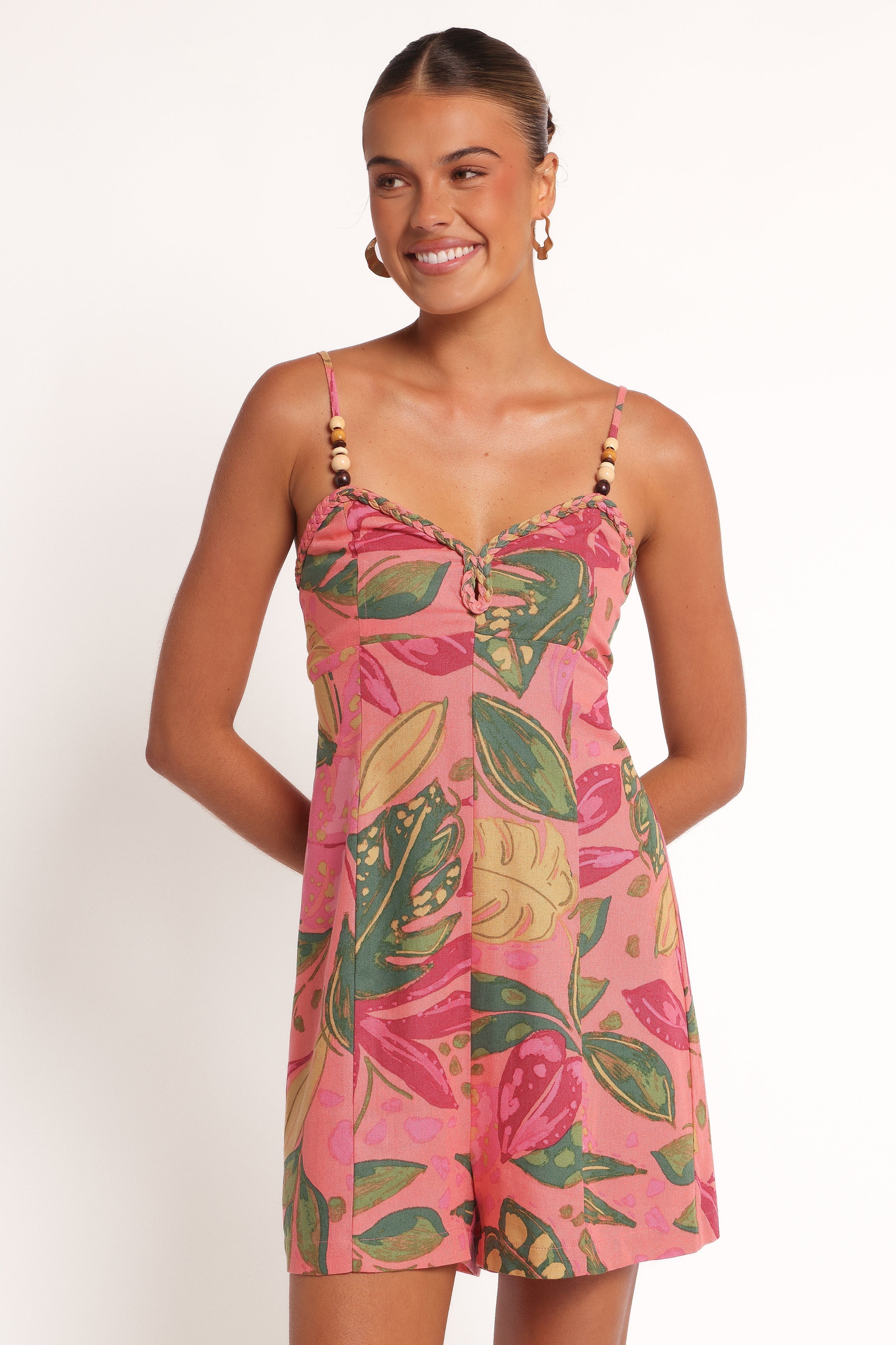 Analu Romper - Pink Rio