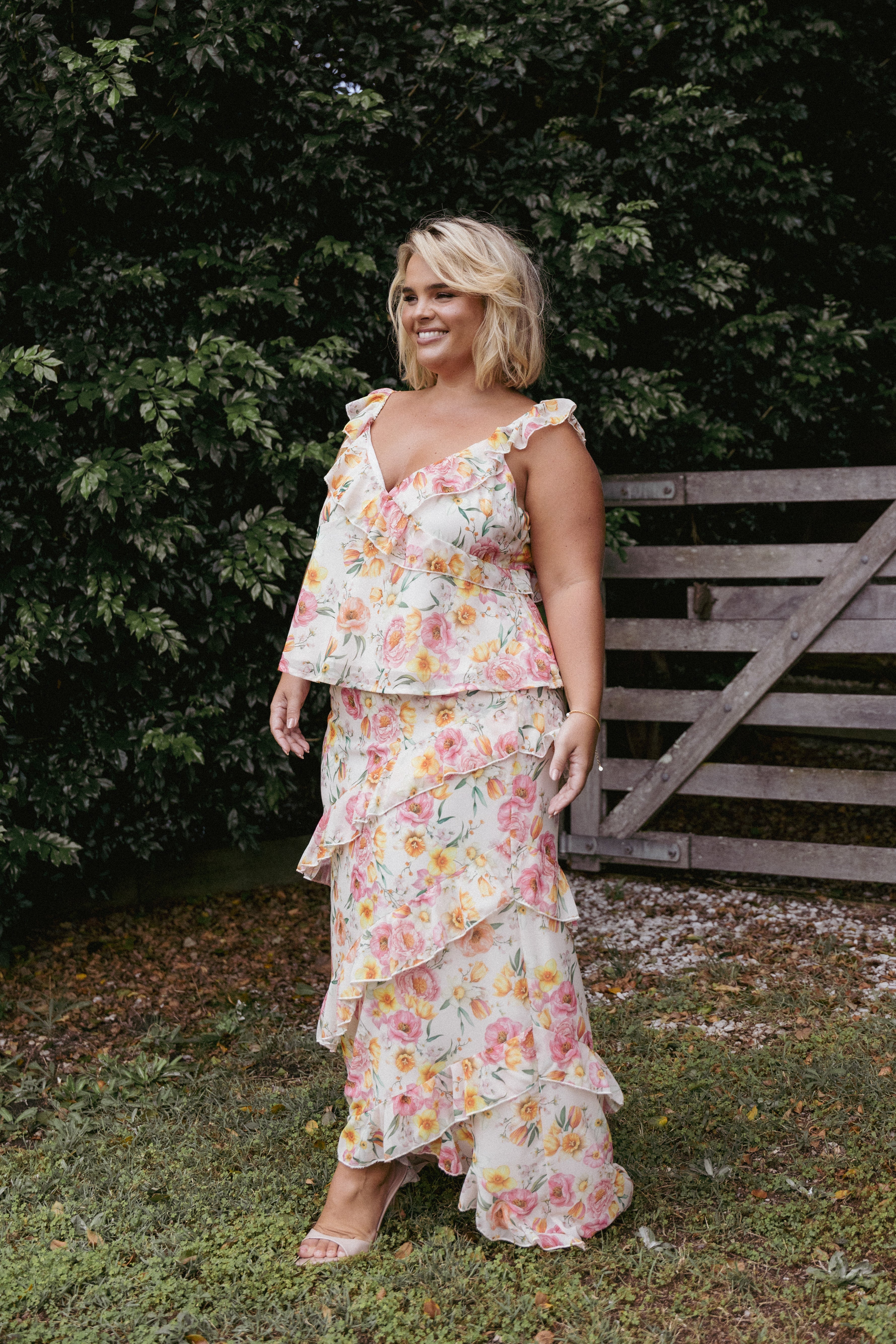 Andie Skirt Set - Peony