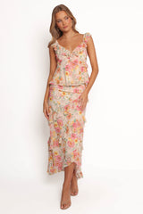 Andie Skirt Set - Peony