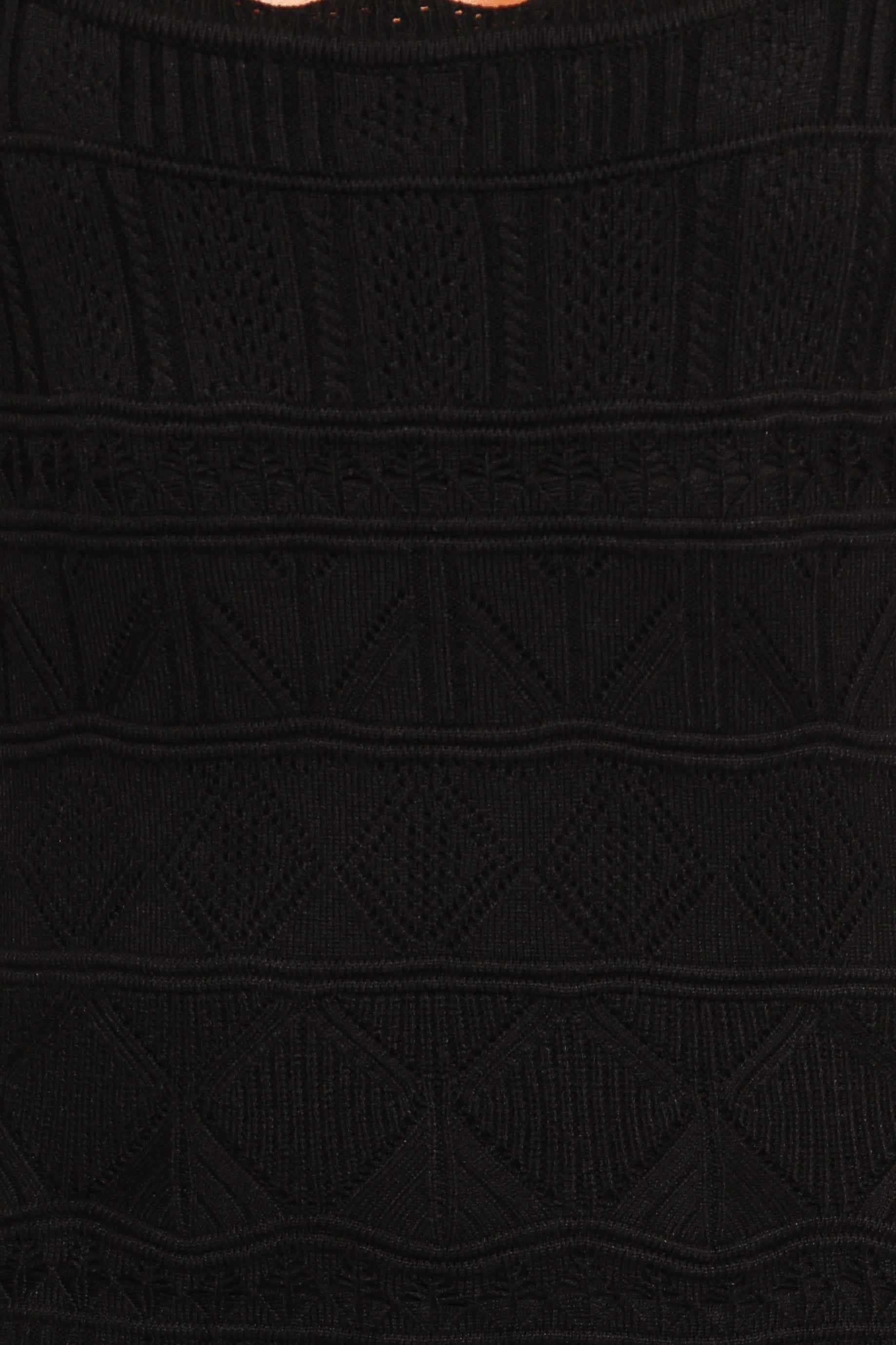 Anicia Midi Dress - Black