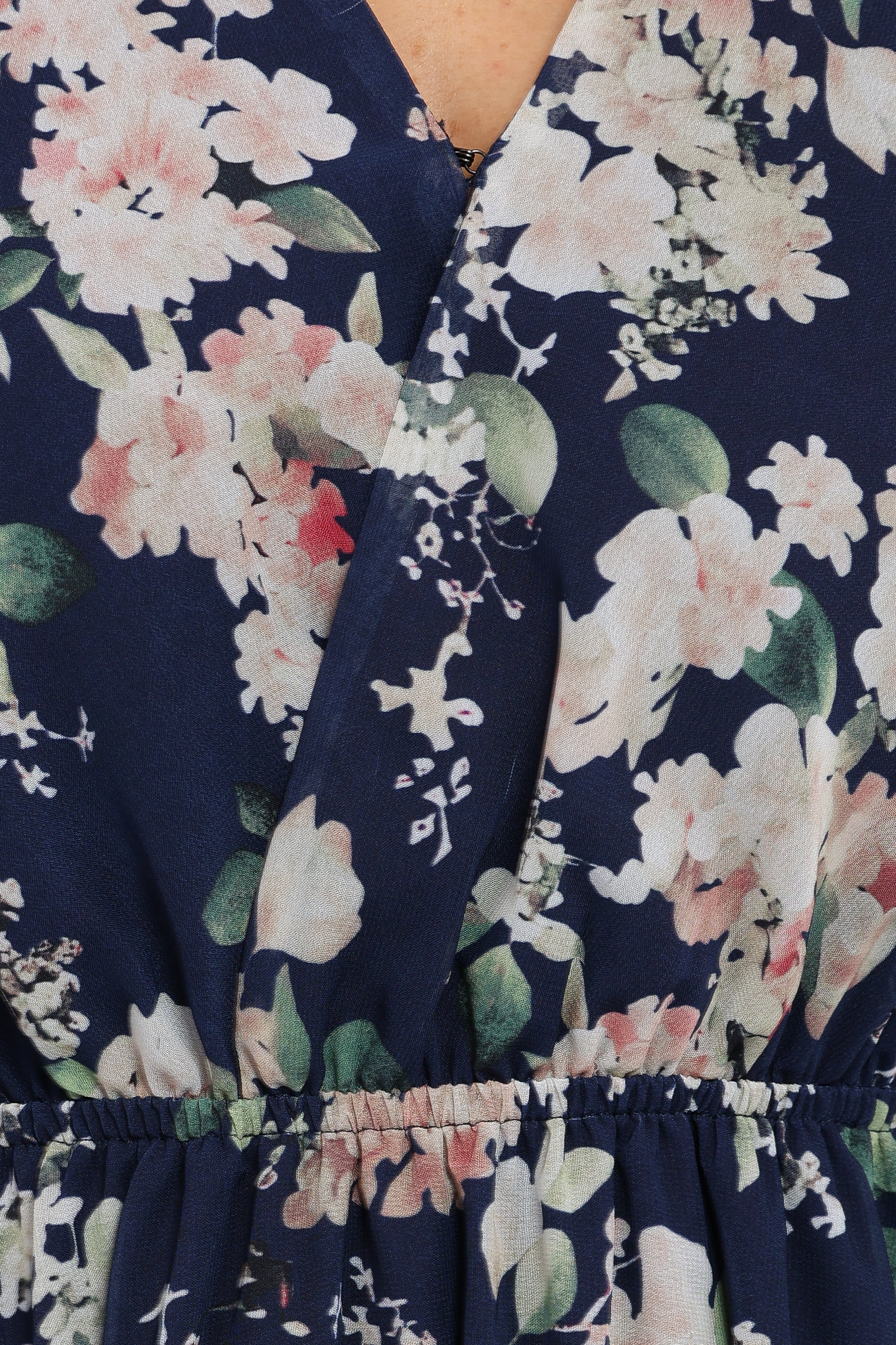 Anisa Maxi Dress - Navy Floral