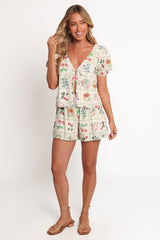 Asta Short Set - Flower Market