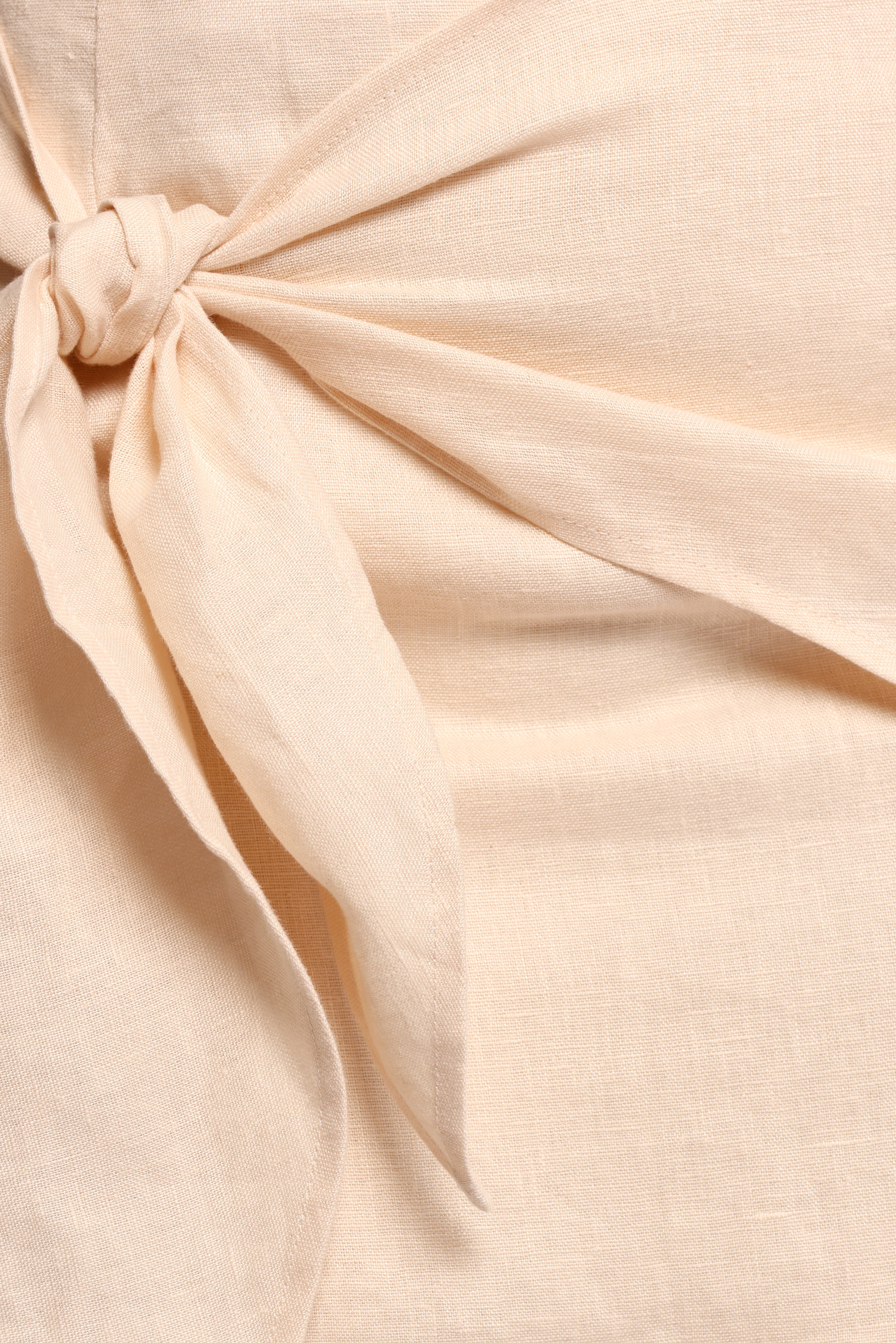 Astin Linen Mini Skirt - Oatmeal