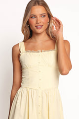 Bellus Maxi Dress - Yellow