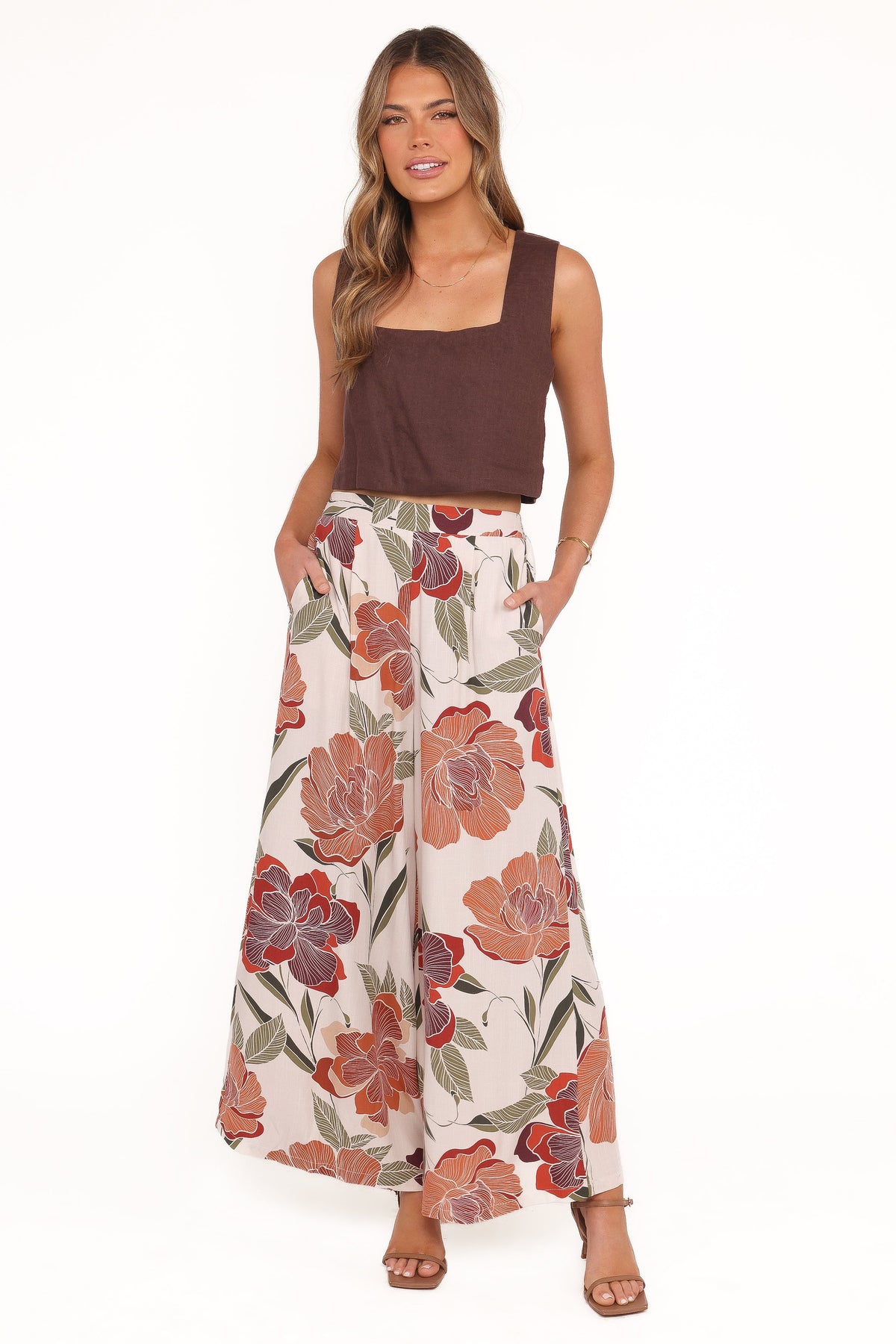Bertha Pant - Fall Floral