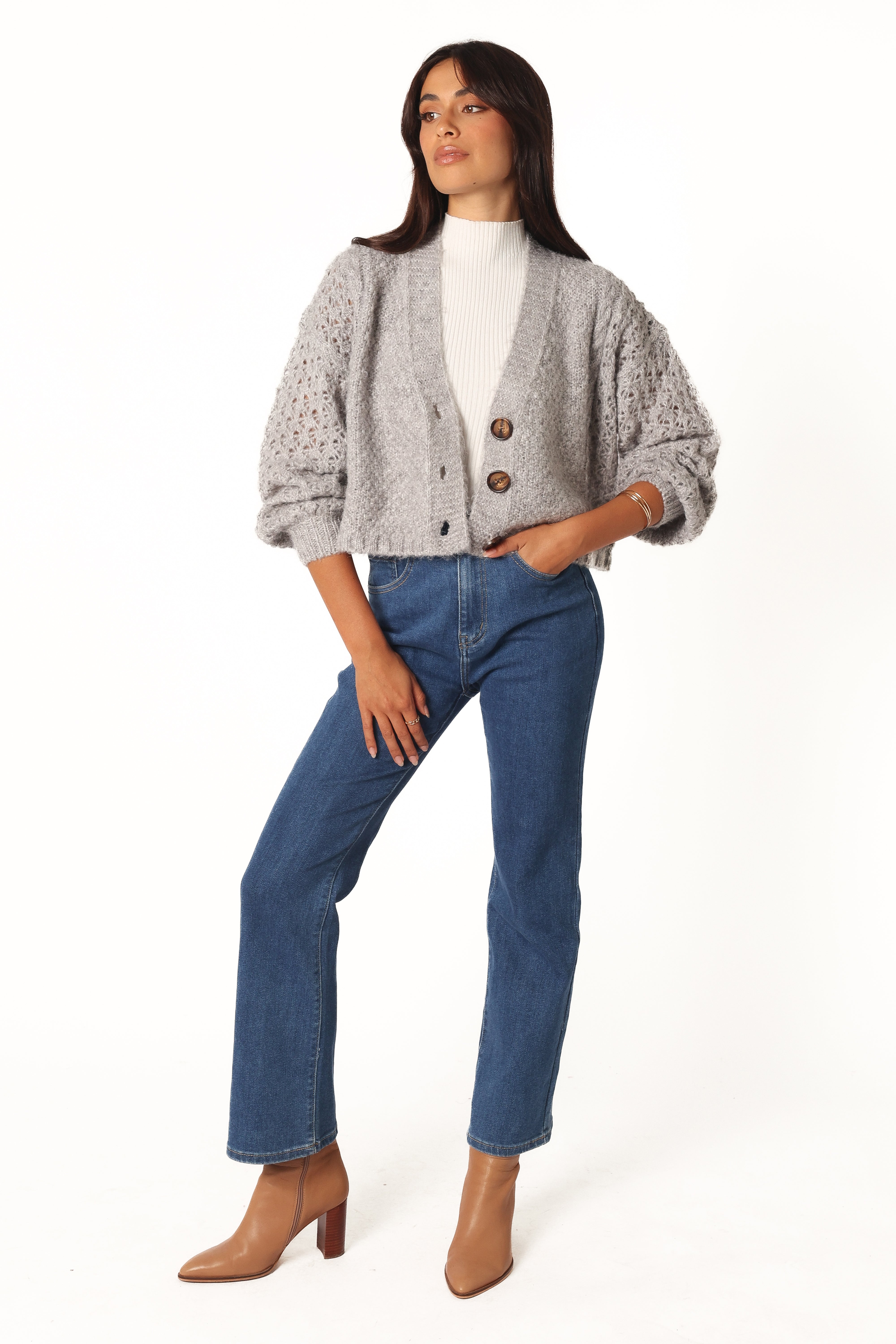 Blakey Cardigan - Grey