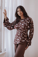 Calantha Top - Fall Floral