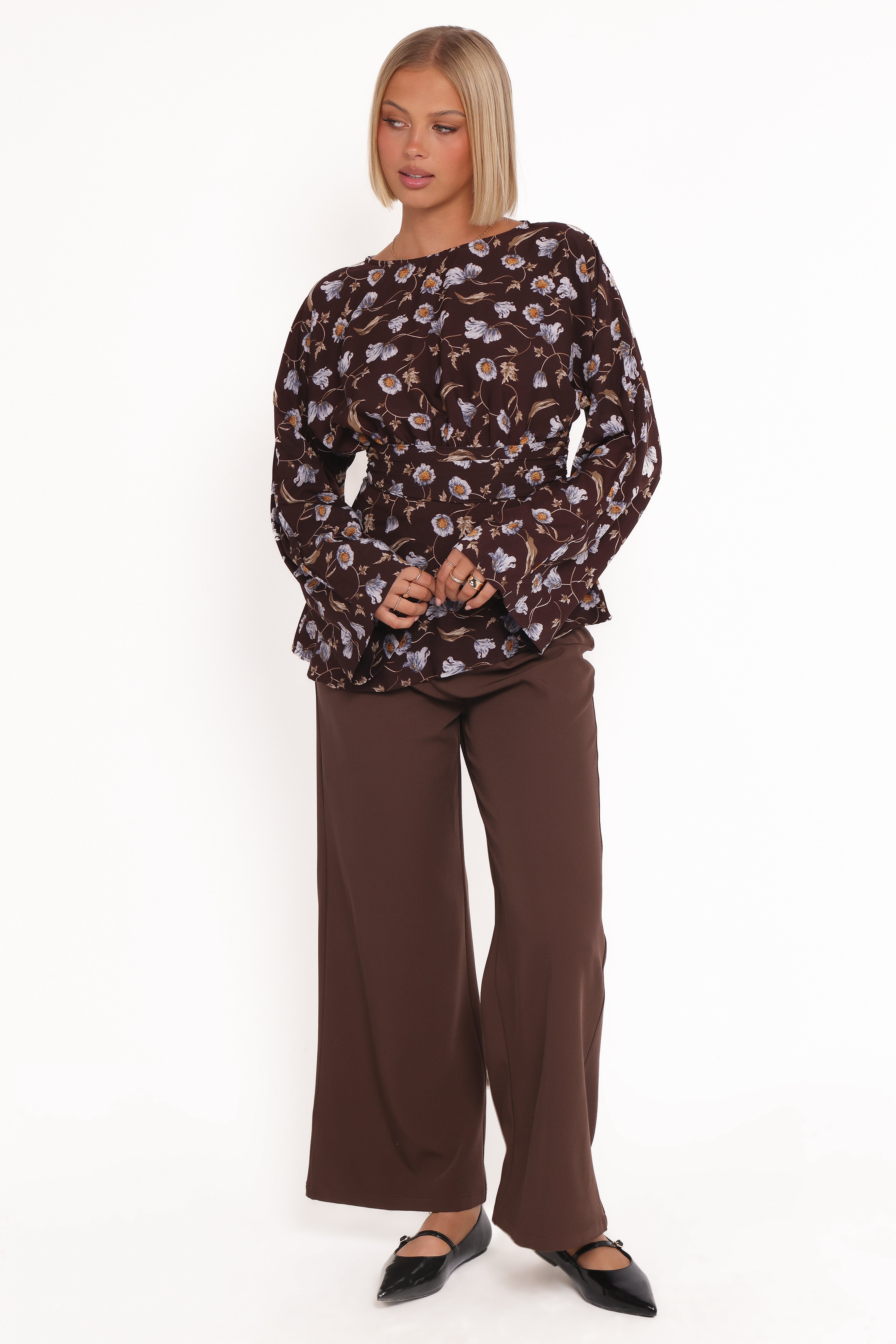 Calantha Top - Fall Floral