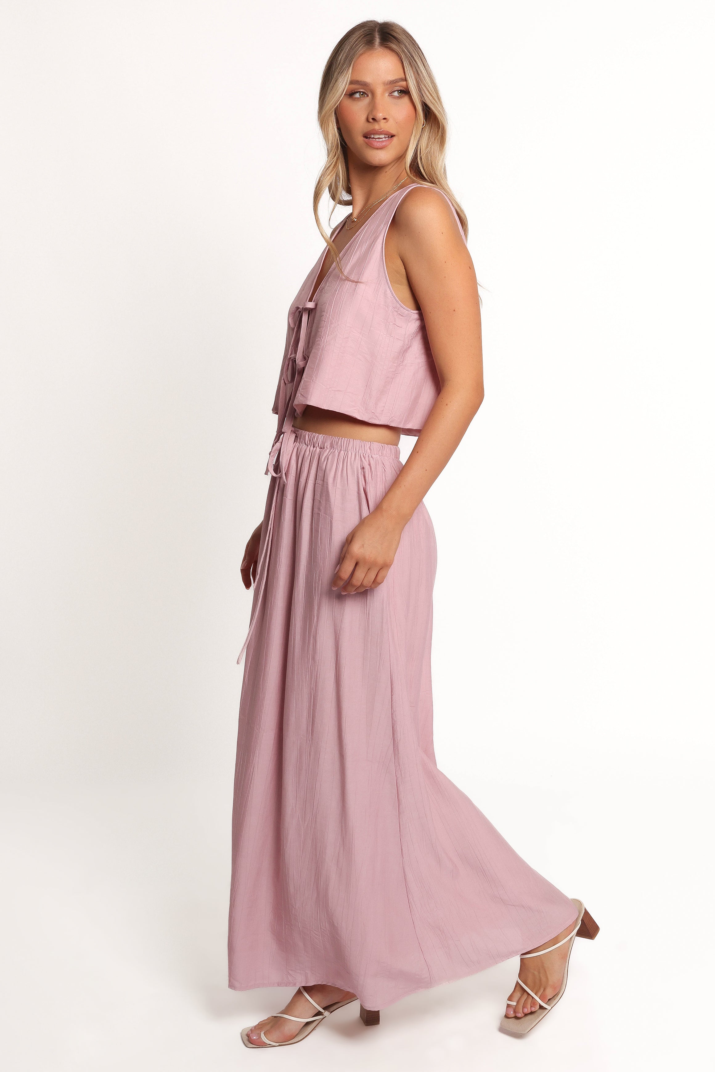 Captie Skirt Set - Pink