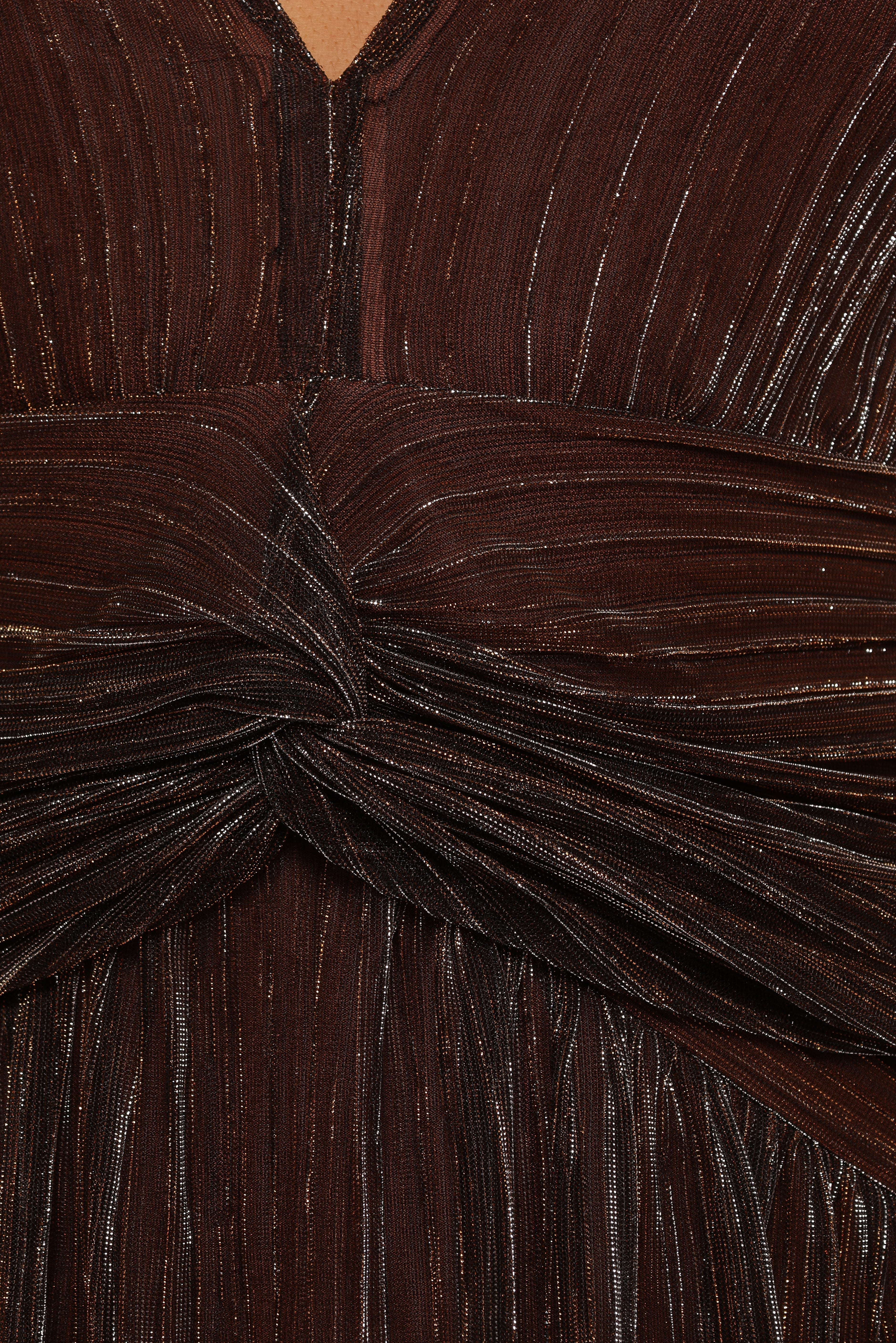 Cara Maxi Dress - Bronze