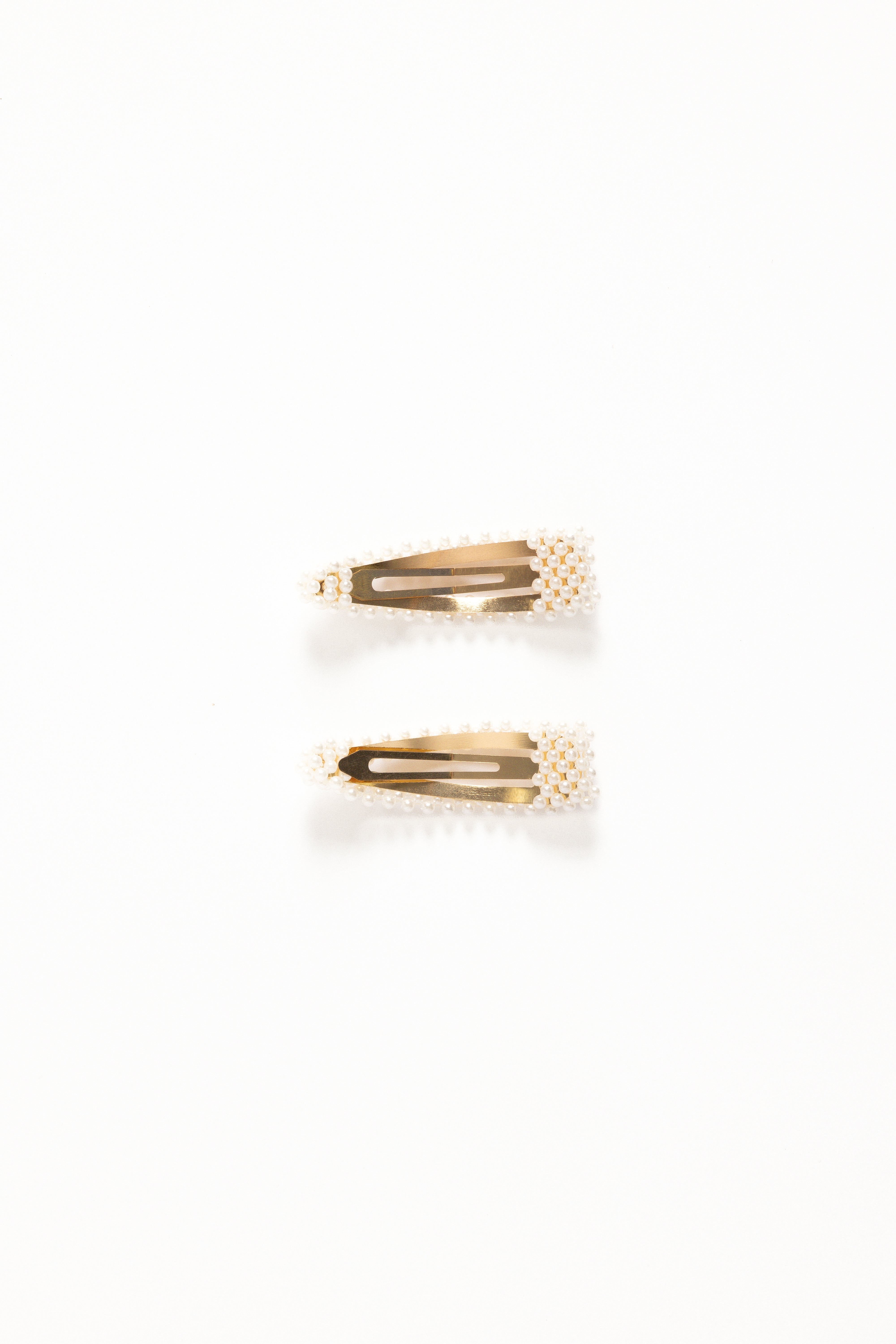 Carmen Hair Clip Set - Pearl