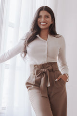 Cass Long Sleeve Top - Grey