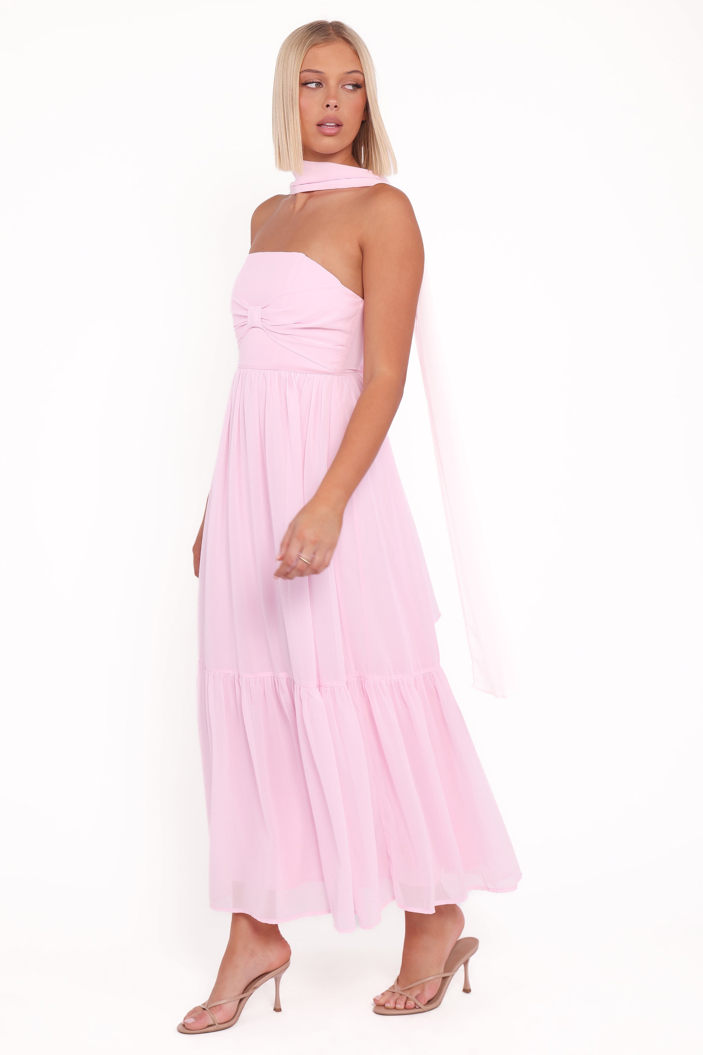Celestria Maxi Dress - Pink