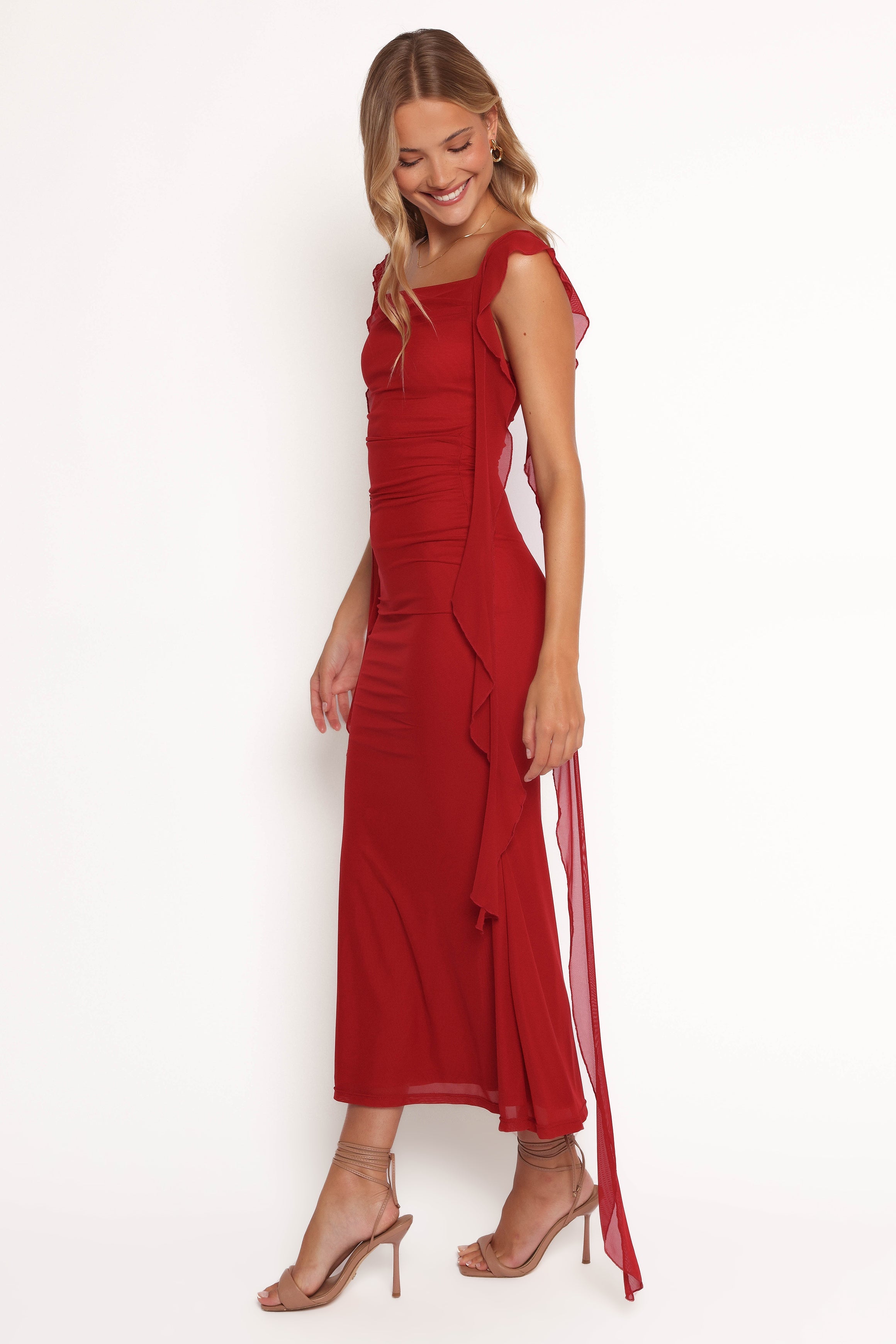 Chiara Maxi Dress - Red
