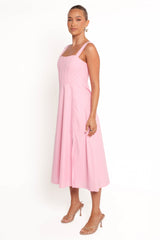 Cosima Midi Dress - Pink