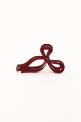 Dahlia Hair Clip - Red