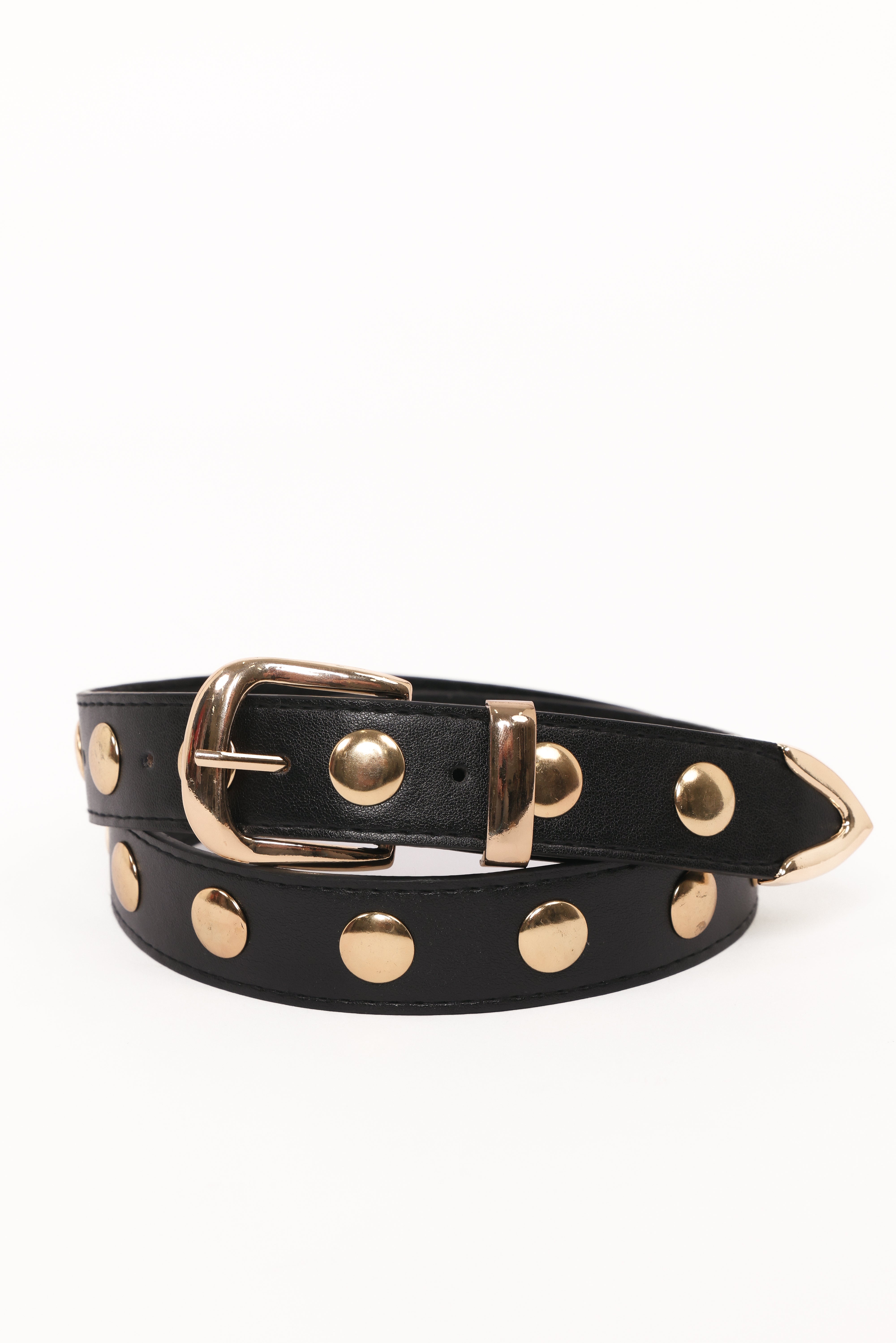 Dallas Studded Belt - Black