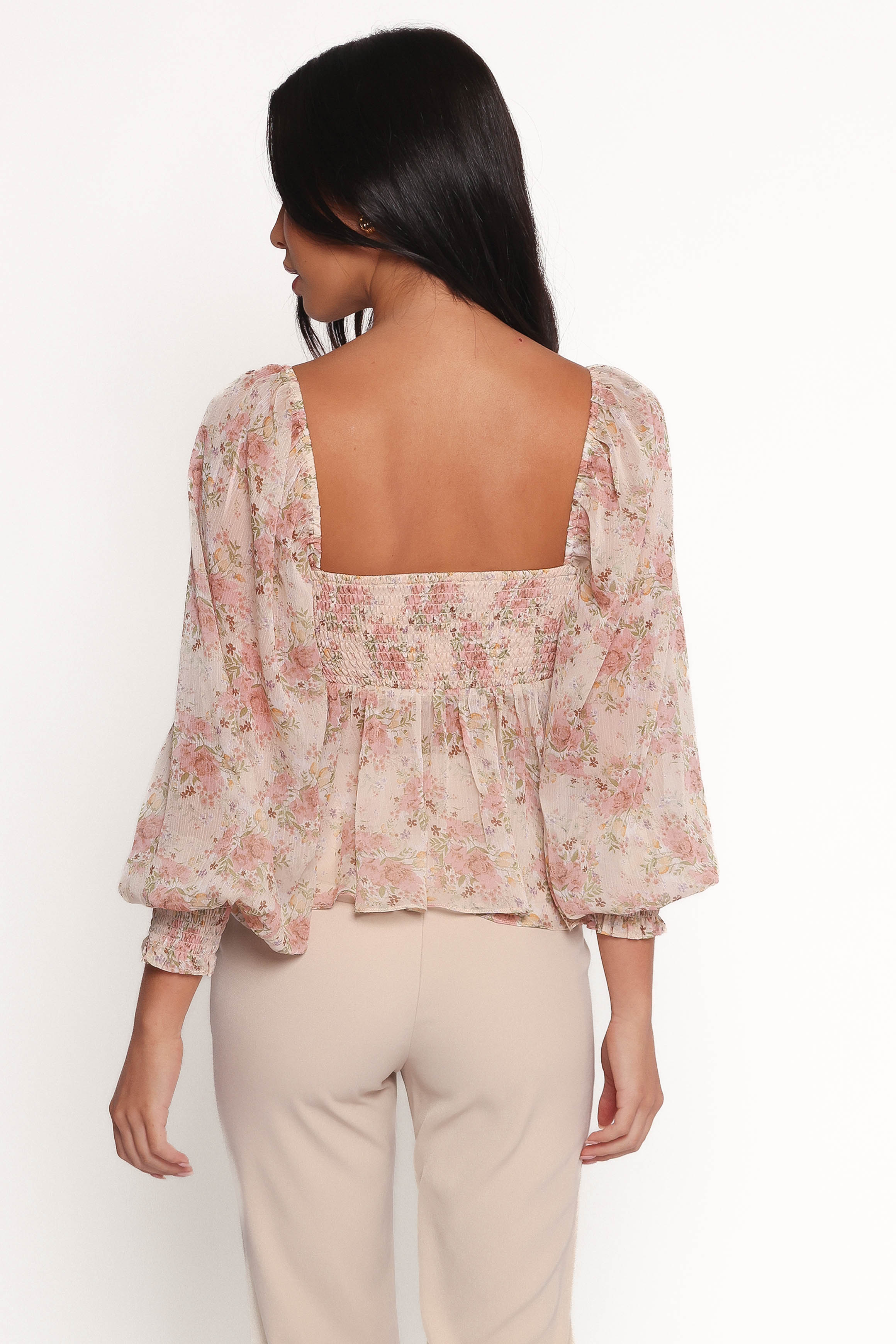 Darrie Long Sleeve Top - Blush