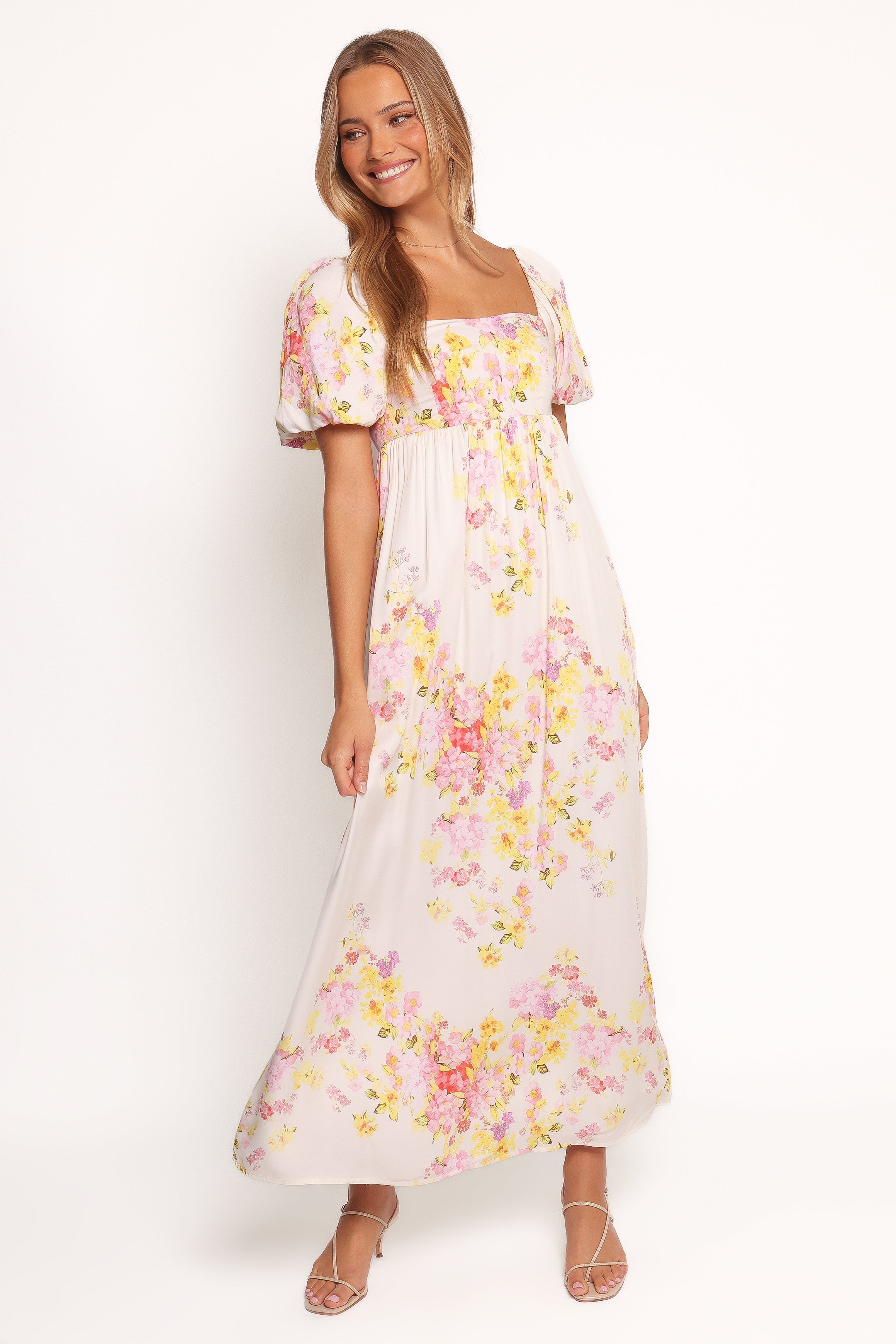Delaney Maxi Dress - Pink Floral