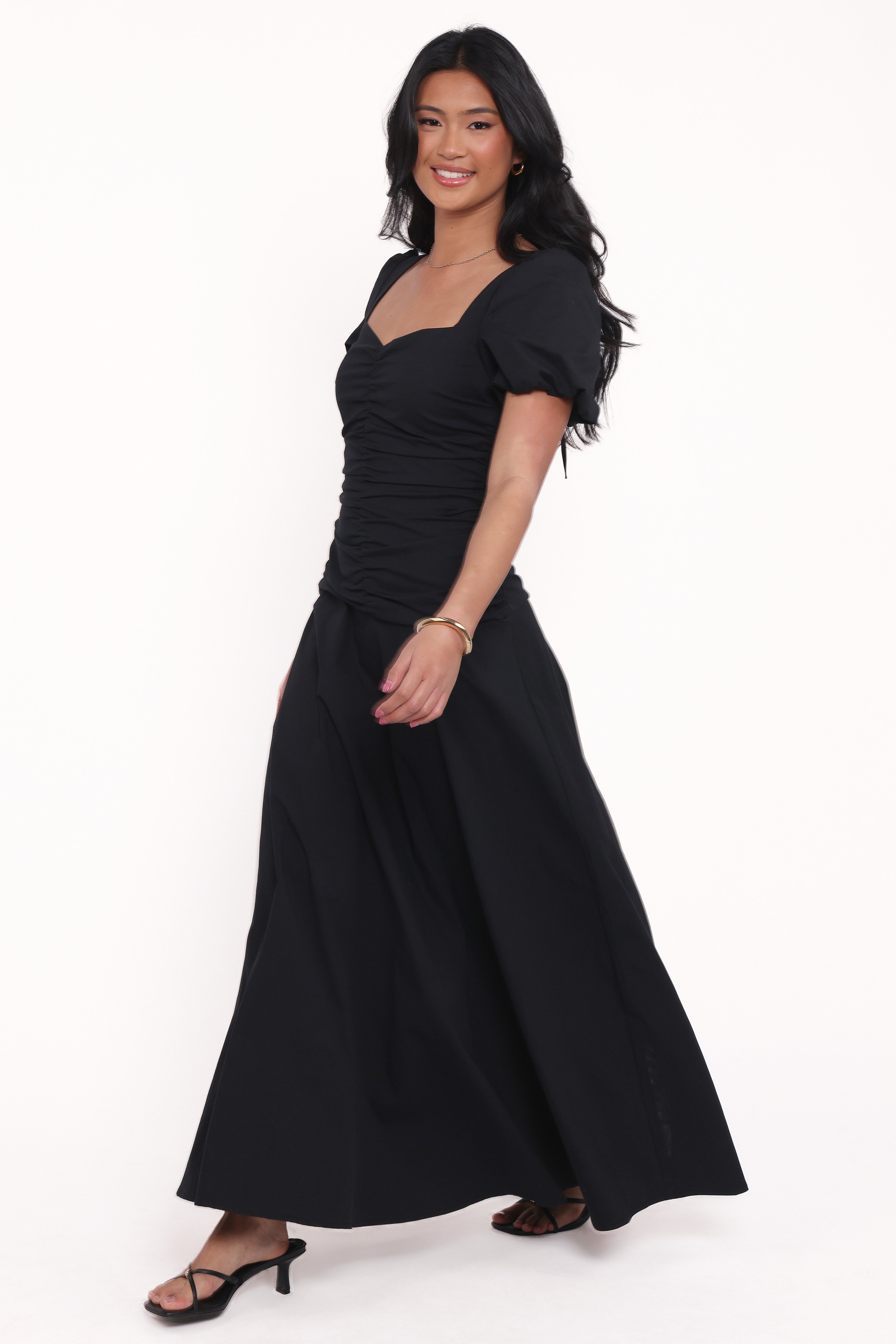 Denver Midi Dress - Black