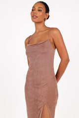 Diani Dress - Banksia Brown